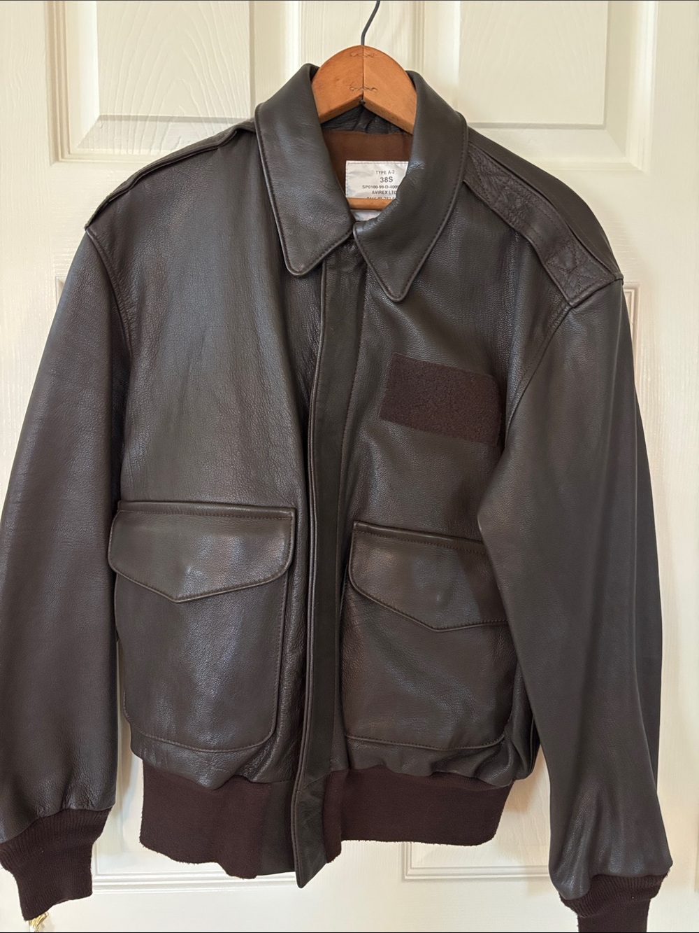 Vintage Avirex Aviator Flight Jacket 38S